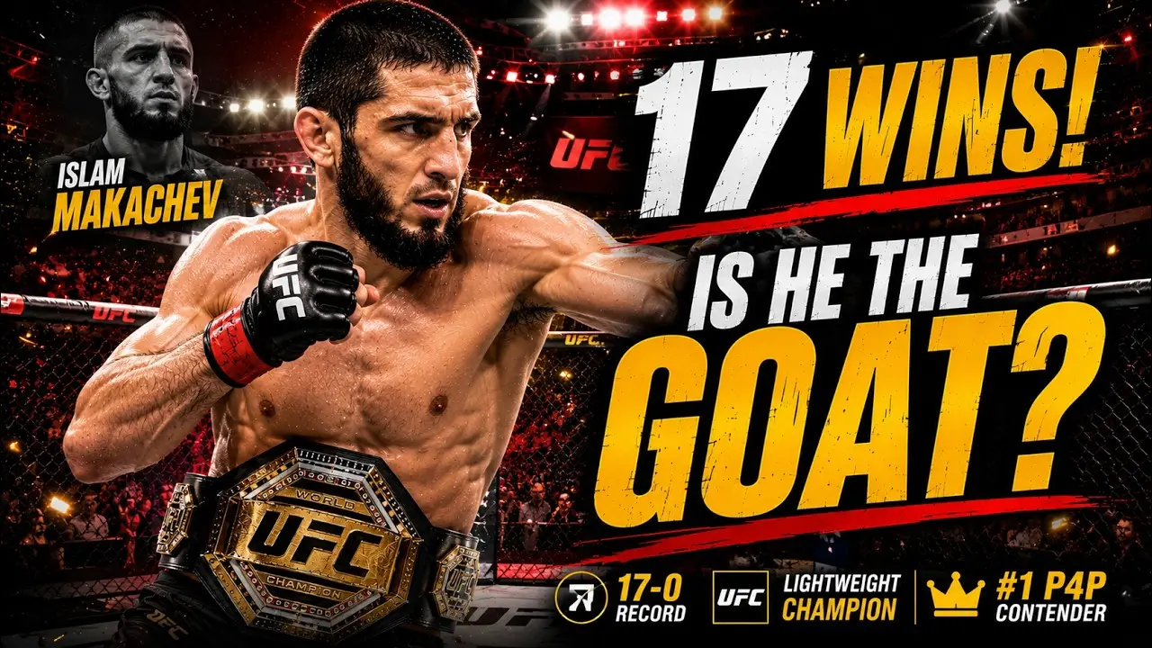 Islam Makachev boří rekordy: Je nejlepším bojovníkem historie UFC? 🔥