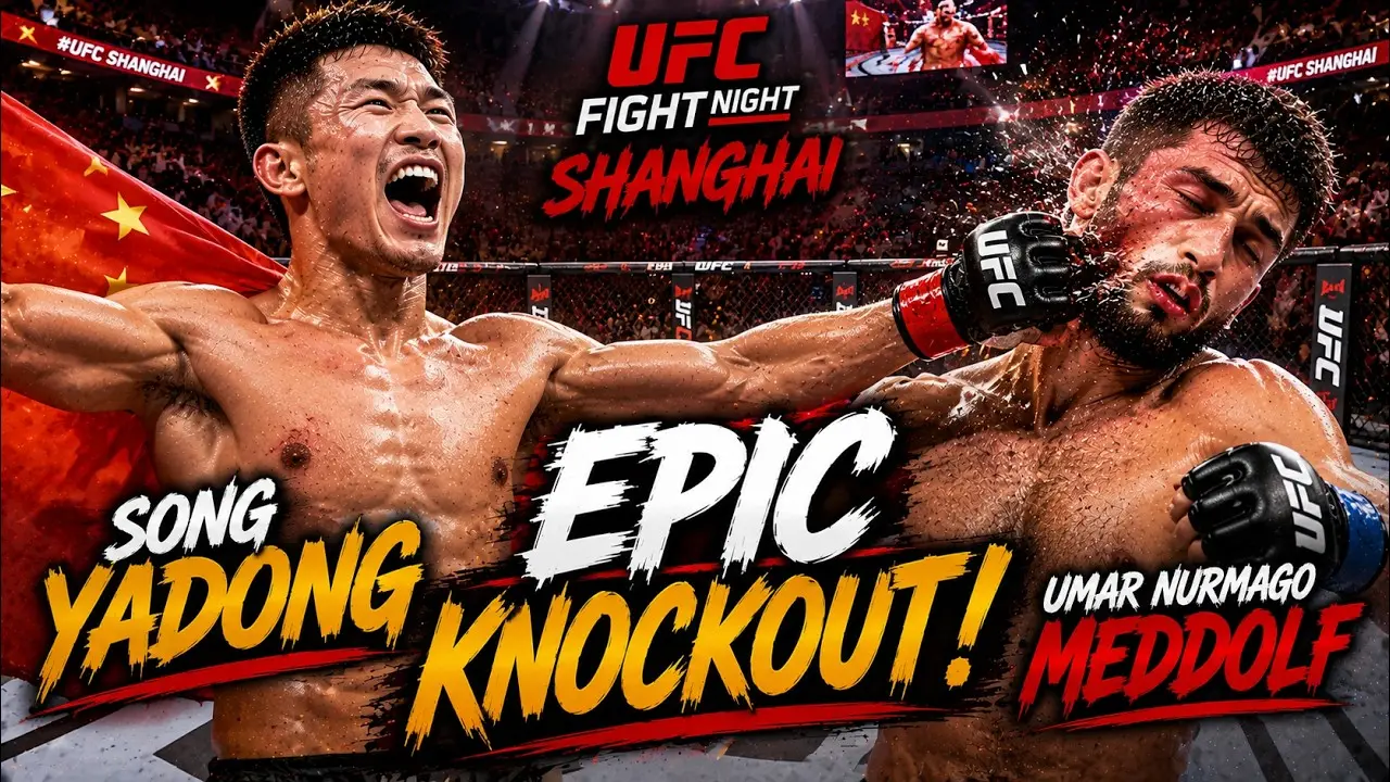Song Yadong šokuje UFC: Ohromující knokaut nad Umarem Nurmago Meddolfem!