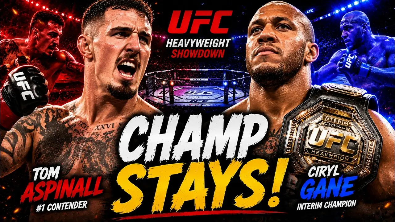 Tom Aspenall popírá spekulace: Budoucnost šampiona těžké váhy v UFC odhalena!