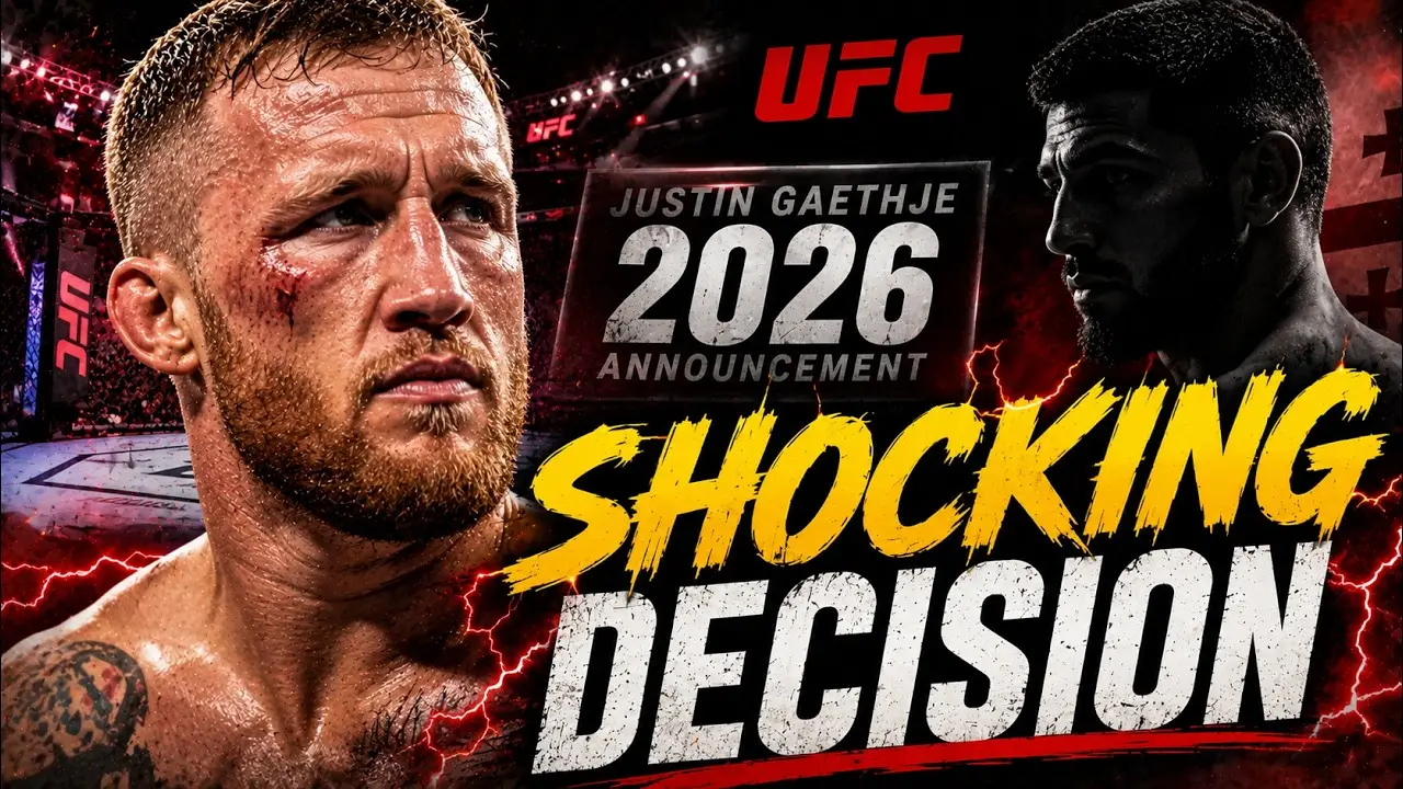 Justin Gathey: Šokující rozhodnutí pro rok 2026 – budoucnost v UFC ohrožena!