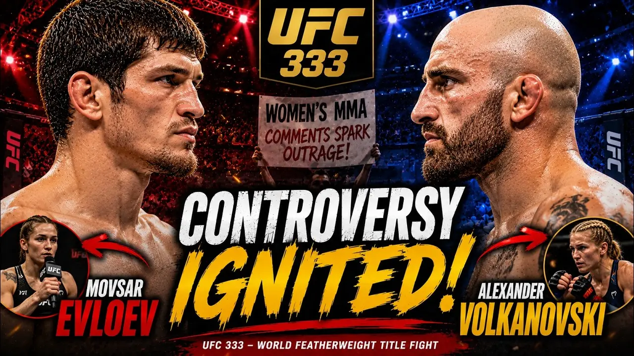 Kontroverzní komentáře Movsara Evloeva k ženskému MMA: Rozdělující debata!