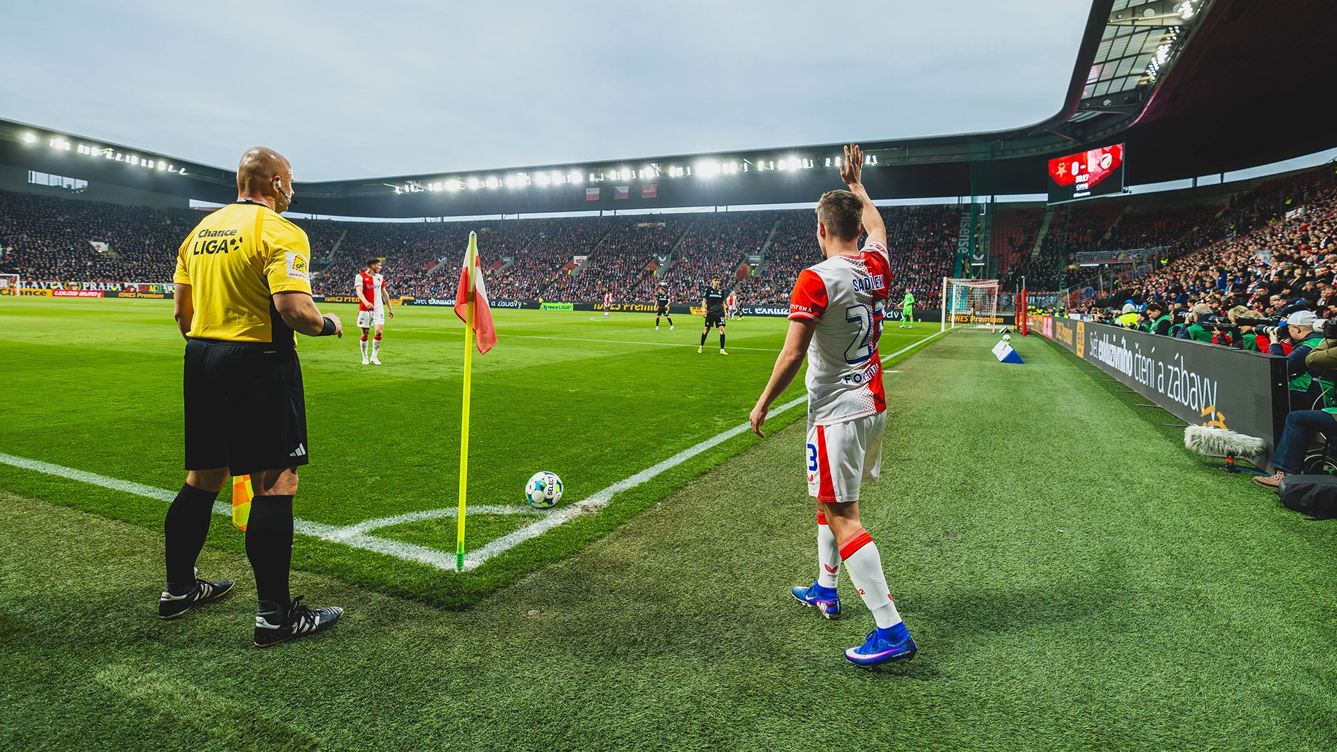 Slavia hájí sedmibodový náskok proti třetí Mladé Boleslavi