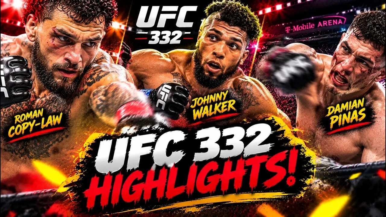 Rekapitulace UFC 332: Šokující K.O. a nejtěžší rozhodnutí Dany Whitea!